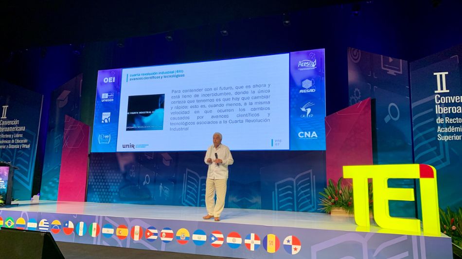El Mtro. David Mejía, rector de UNIR en México, ha encabezado la delegación académica de esta Universidad que participó en la II Convención Iberoamericana de Rectores de Educación Superior a Distancia y Virtual en Cartagena de Indias (Colombia).